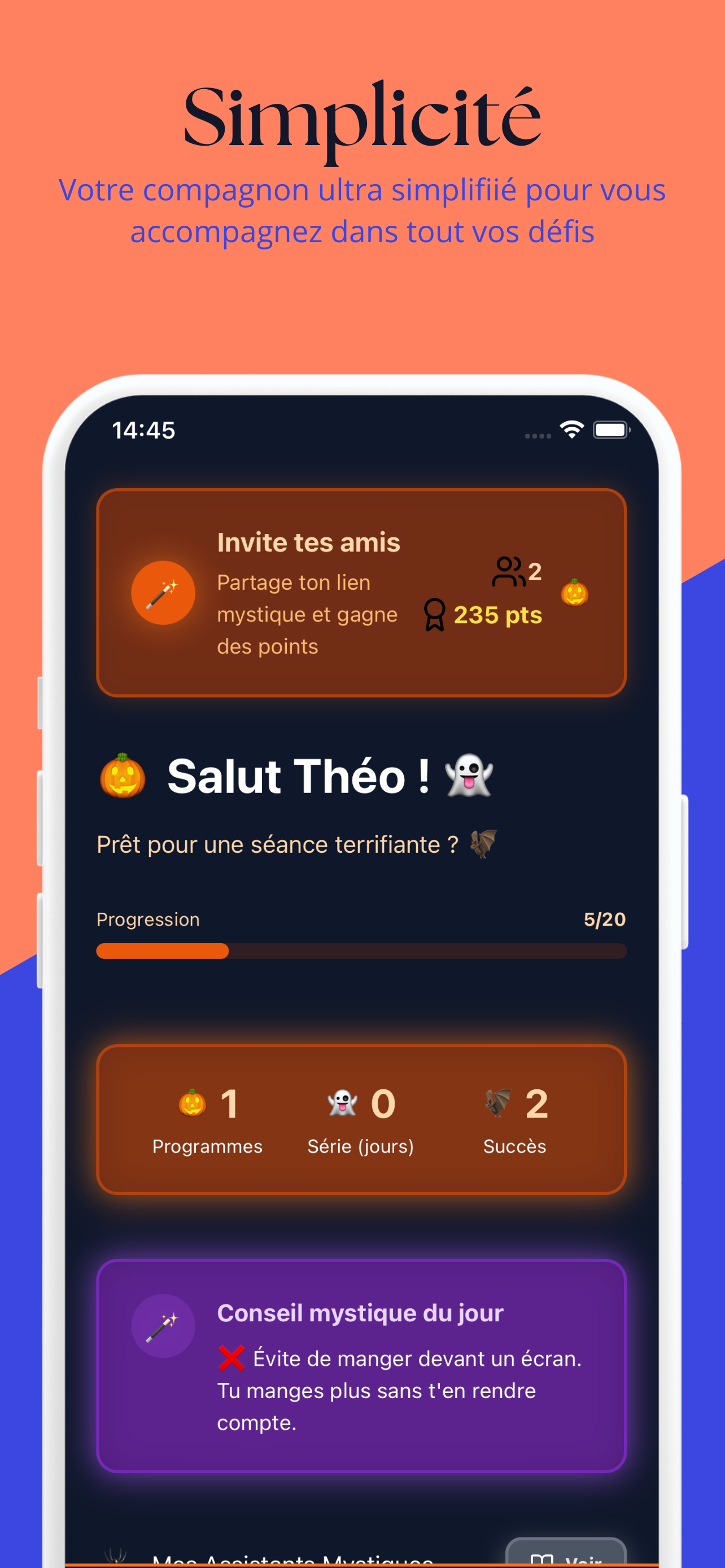 Capture d'écran 1 de l'application ATLETIA