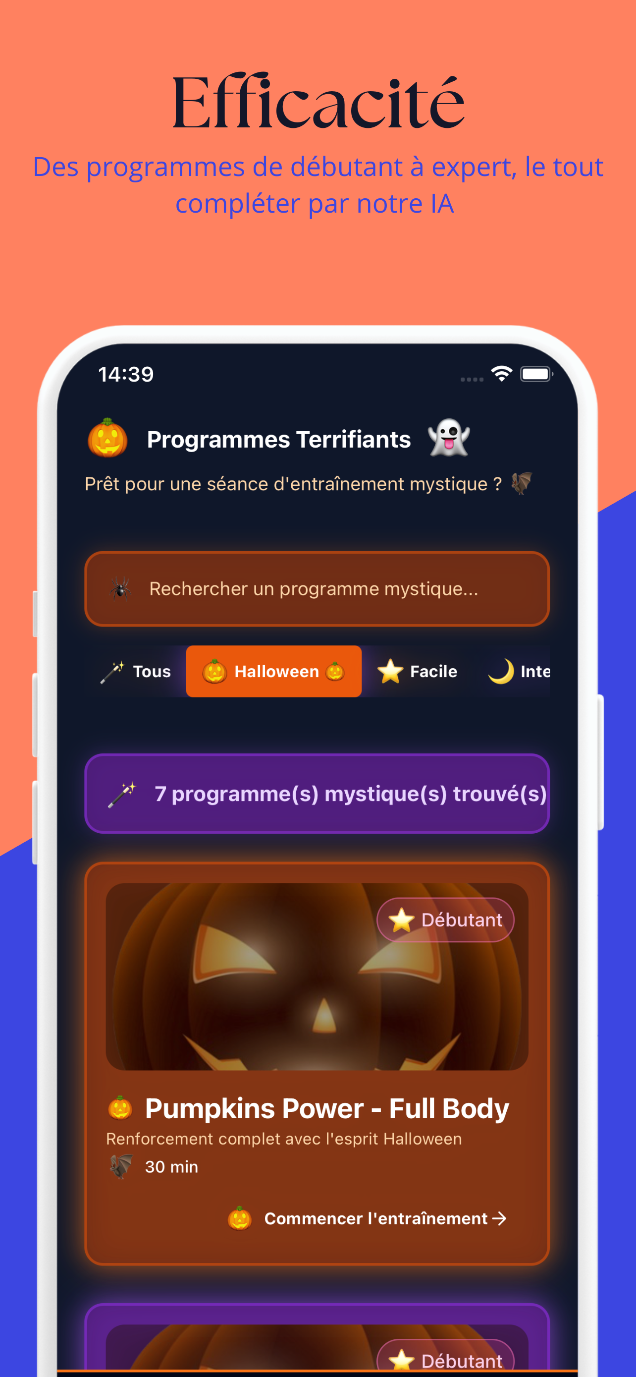 Capture d'écran 2 de l'application ATLETIA