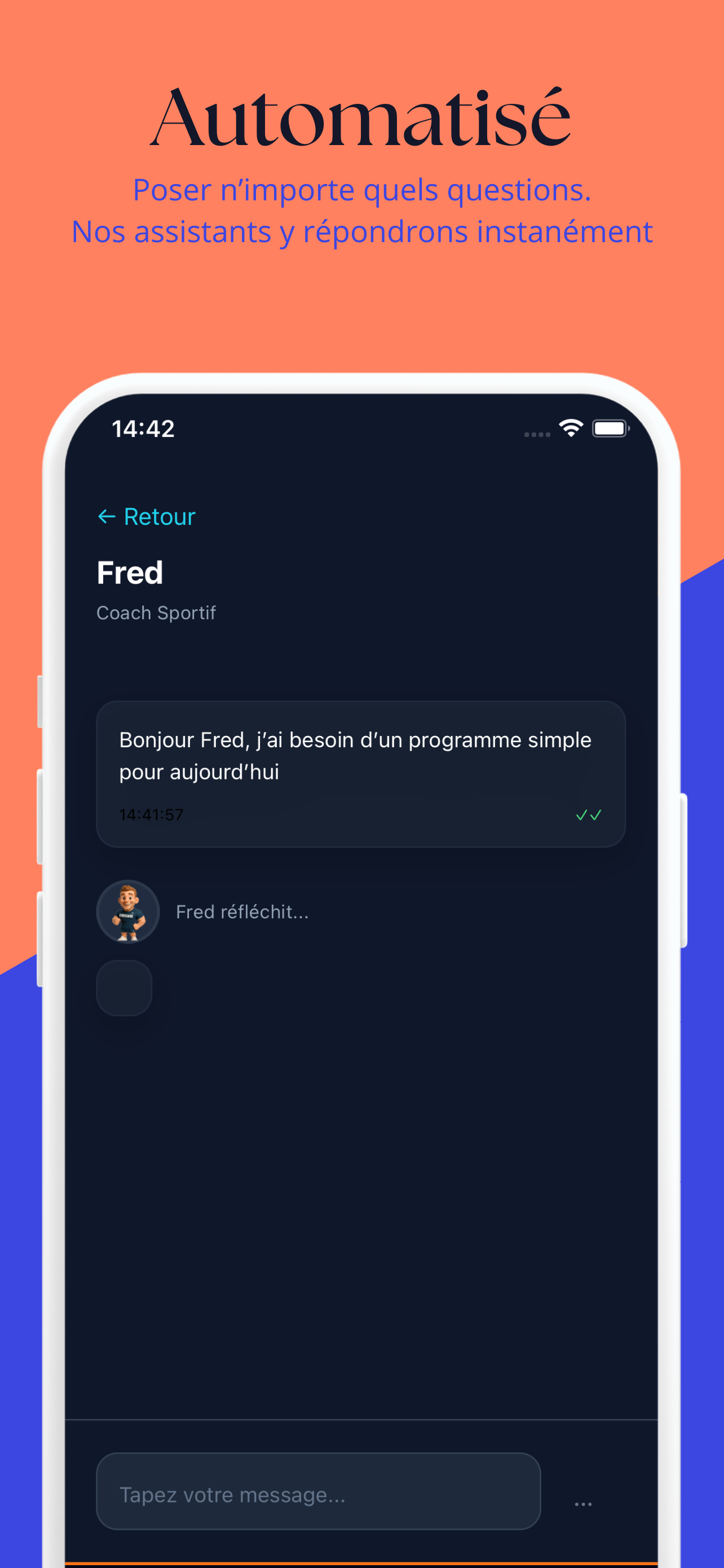 Capture d'écran 3 de l'application ATLETIA