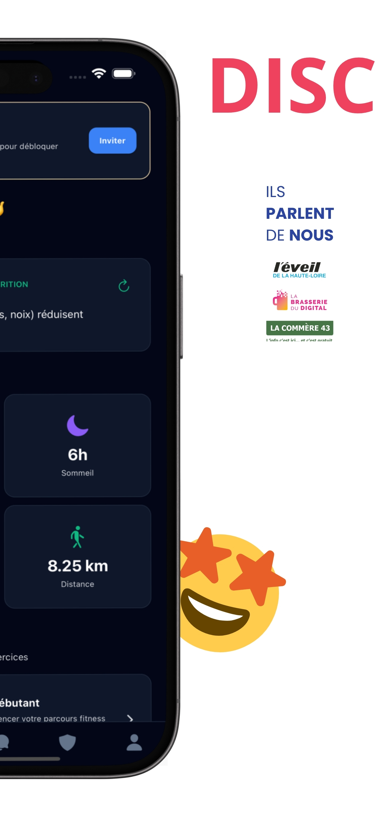 Entraînement - Capture d'écran ATLETIA